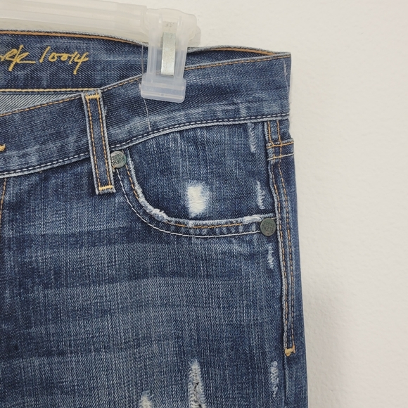 Ruehl No. 925 Barrow Frayed Out Jeans Women's 29 - Picture 5 of 12